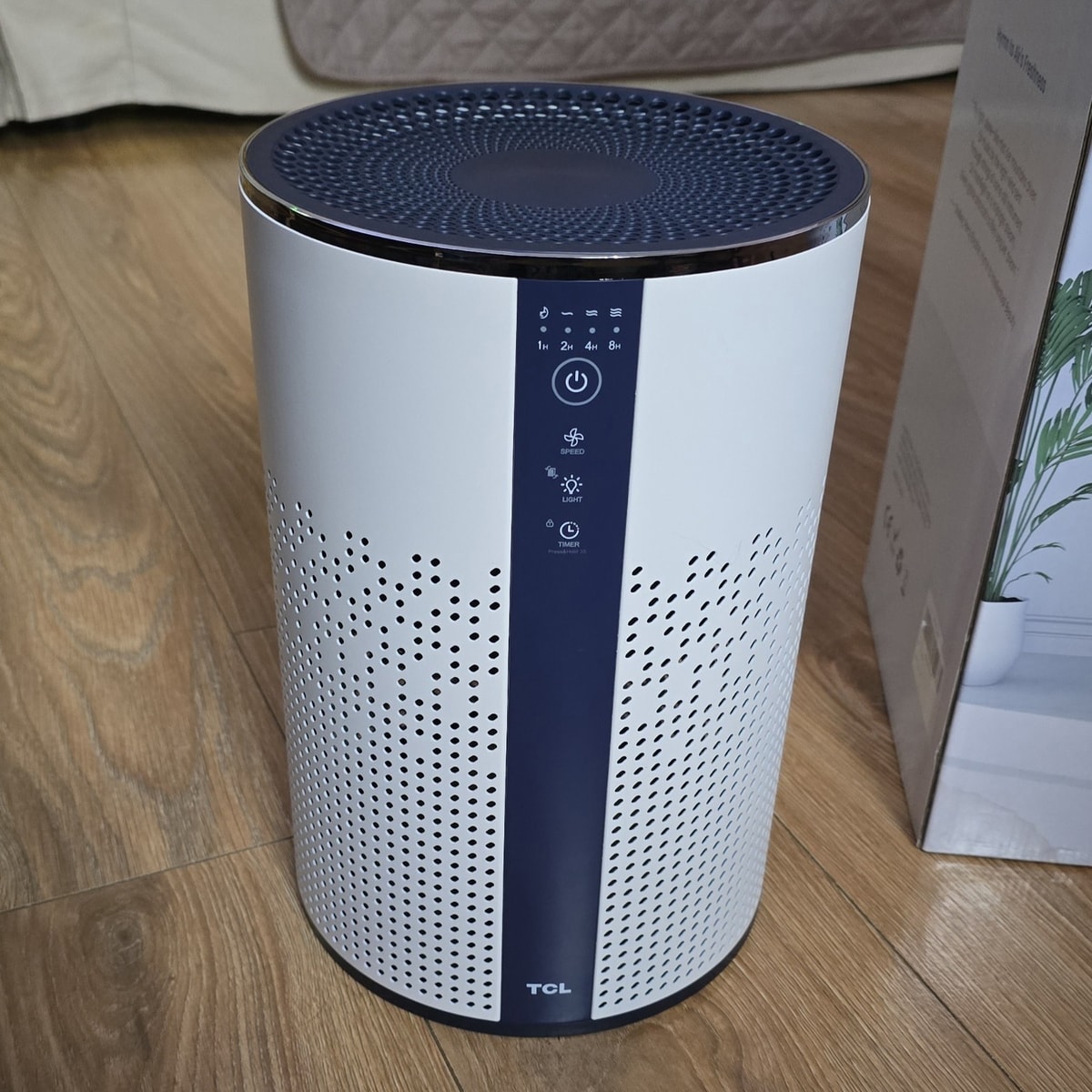 TCL Breeva A1 Air Purifier for Home True HEPA H13 Filter used once