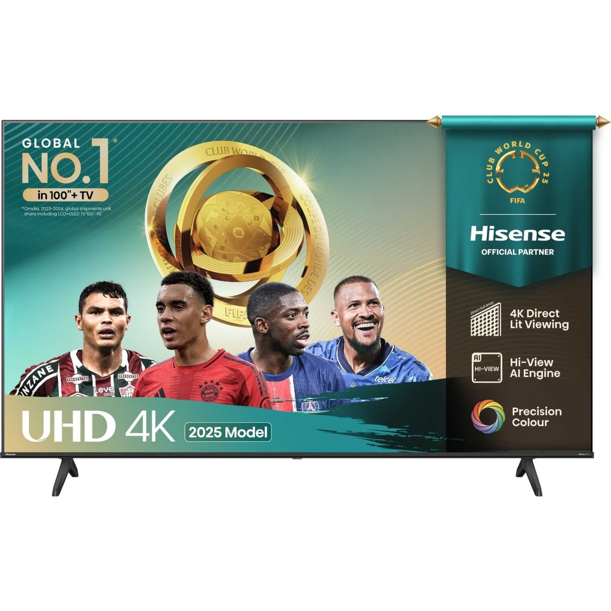 Hisense A6QTUK 55" 4K Ultra HD LED Freely Smart TV - 55A6QTUK