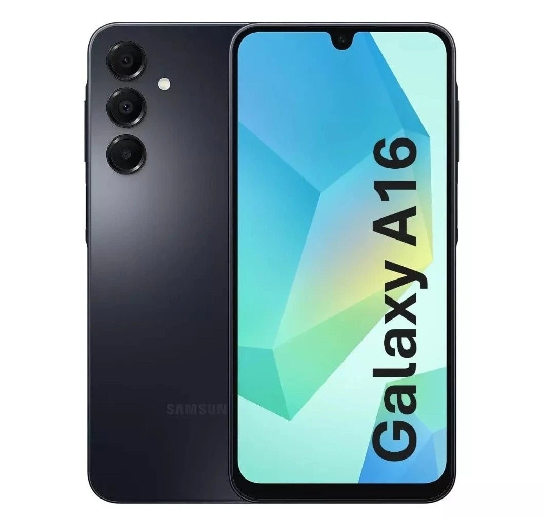 New Samsung Galaxy A16 Smartphone 128GB Android 2025 Unlocked Dual-Sim - Black