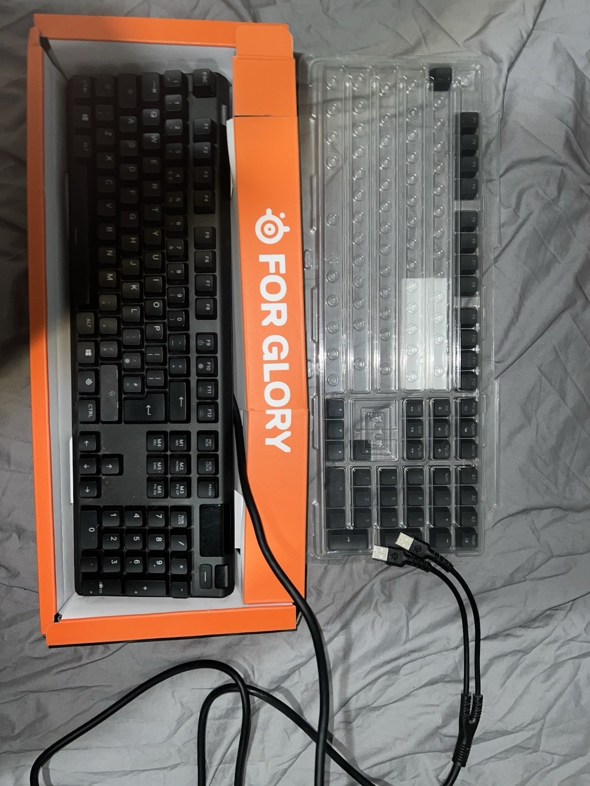SteelSeries Apex Pro Gaming Keyboard Wired USB Black QWERTY (gen 1)
