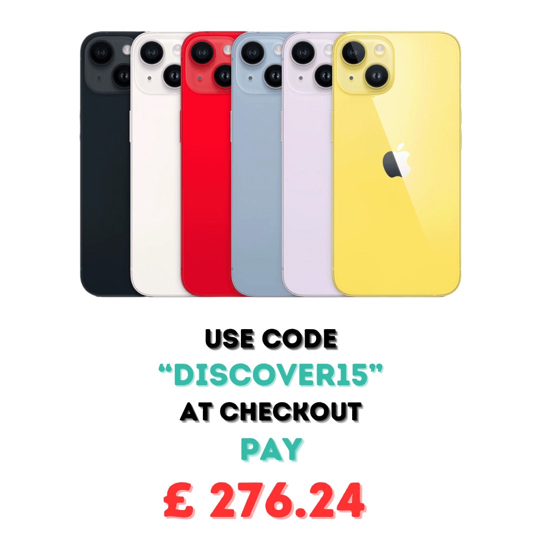 Apple iPhone 14 5G 128GB - All Colours - Unlocked Smartphone - A+