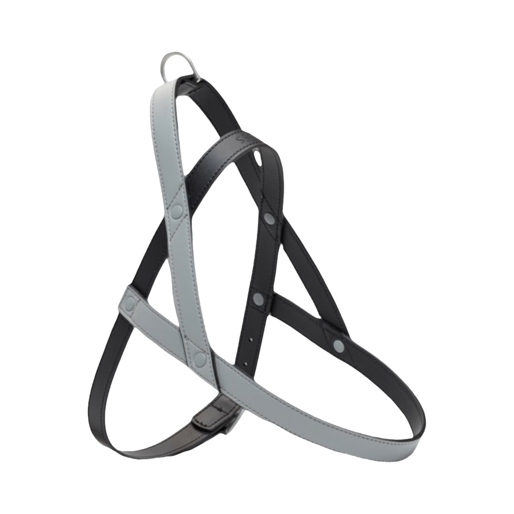 Pawness | Exklusiv Hundsele i Veganläder, Grå - 26