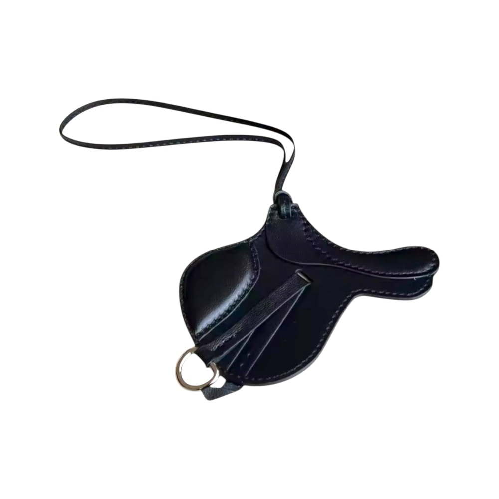 Bag Charm | Sadel, Svart