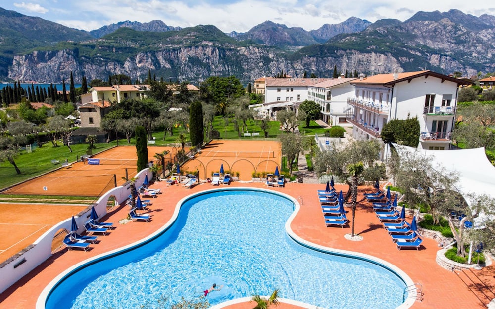 Göteborg - Limone sul Garda - Club Hotel Olivi - Tennis Center