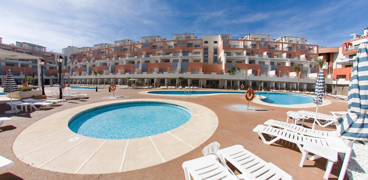 Mojácar - Marina Rey Aparthotel Playa de Puerto Rey Almeria
