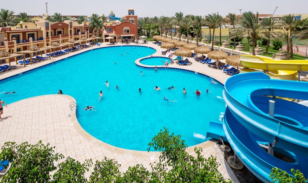Stockholm - Hurghada - Röda havet, Egypten - Hurghada Mirage Bay Hotel & Aquapark