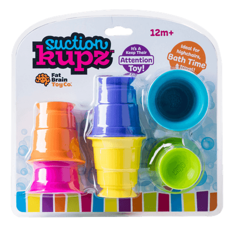 Fat Brain Suction Kupz Sensorisk Stapelleksak