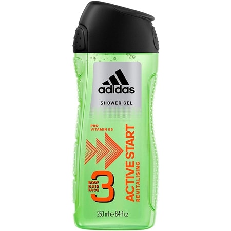 Adidas 3-i-1 Active Start Duschgel - 250 ml