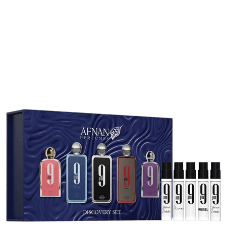 Afnan 9PM Unisex Discovery Parfymset – 5 x 2 ml