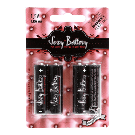 Sexigt batteri AA Alkaline - 4-pack