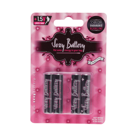Sexigt batteri Alkaline AAA - 4-pack