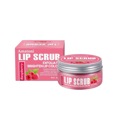 Amatoni Läppskrubba hallon - 30g