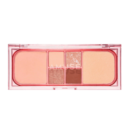 Amuse Vegan Face Makeup Palette - 01 Moon Glow