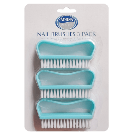 Athena Plast Nagelborstar Assorterade - 3 st