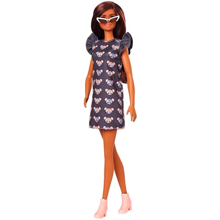 Barbie Fashionistas Lång docka med brunt hår