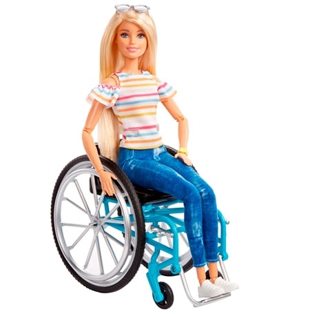 Barbie Fashionista docka med rullstol
