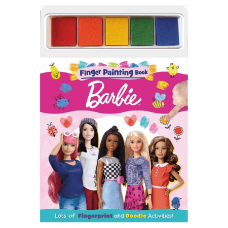 Barbie Finger Painting Book