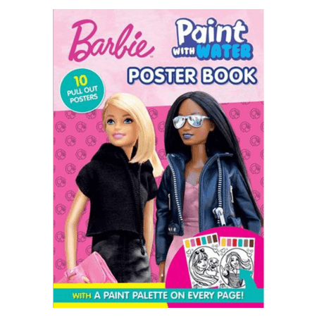 Barbie Paint With Water Posterbok