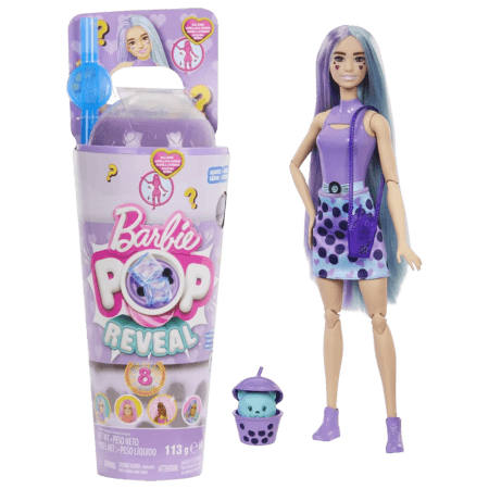 Barbie Pop Reveal Bubble Tea Series – Green Tea