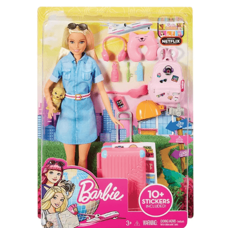 Barbie Dreamhouse Docka & Reseset