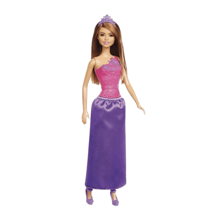 Barbie Doll GGJ95 Prinsessa med brunt hår