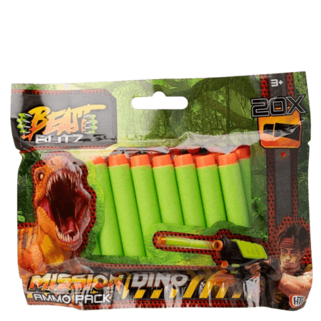 Beast Blitz Mission Dino Ammo Pack – 20 Darts