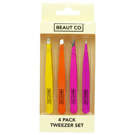 Beaut Co Pincetsæt – 4 stk