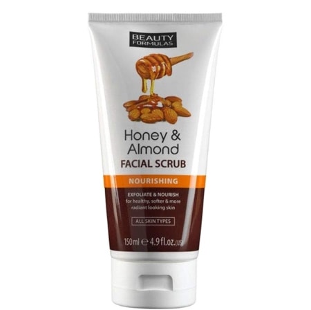 Beauty Formulas Honung & Mandel Ansiktsskrubb - 150ml