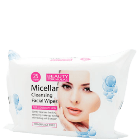 Beauty Formulas Micellar Cleansing Wipes - 25 st