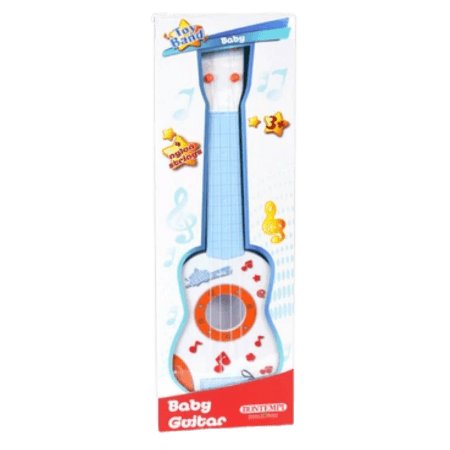 Bontempi Baby Gitarr med 4 Nylonsträngar