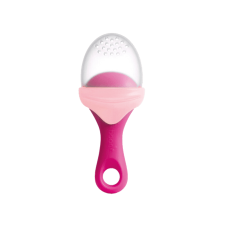 Boon Massa Silikon Frukt napp - Rosa