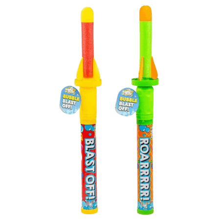 Bubble Tastic Blast Off Rocket Assorted – 1 st