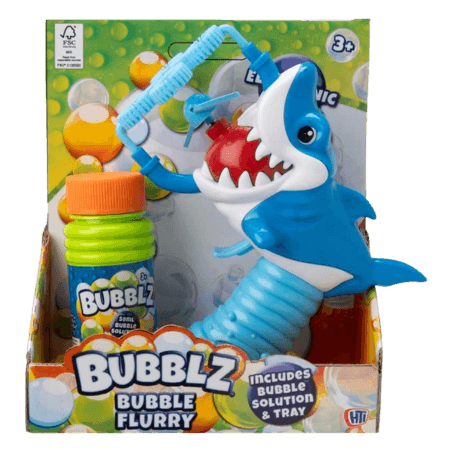 Bubblz Shark Flurry Bubbelvätska – Assorterade