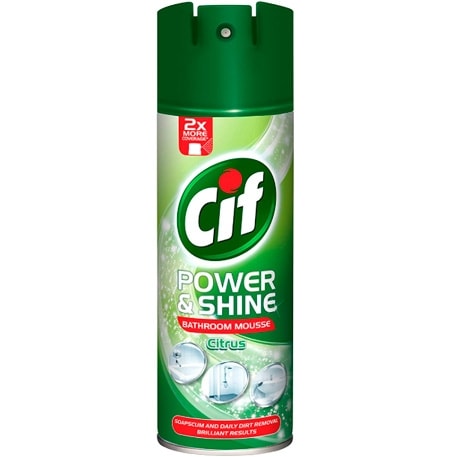 Cif Power & Shine Citrus Badrumsmousse - 500ml