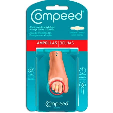 Compeed Skavsårsplåster för mellan-/tå - 8 st