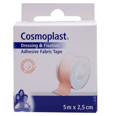 Cosmoplast textiltejp för förband och fixering - 5m