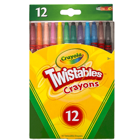 Crayola Twistables kritor - 12 st