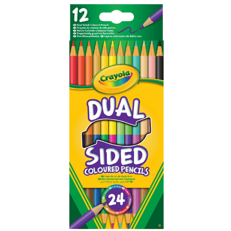 Crayola Dubbelsidiga färgpennor - 12 st