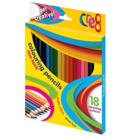 Cre8 Non-Toxic Colouring Pencils
