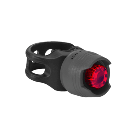 Cube RFR Diamond HQP röd LED-cykellampa - svart