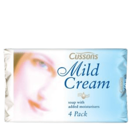 Cussons Mild Kräm Tvål - 4 x 85 g