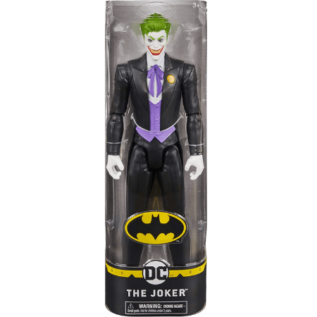 Batman Jokern - figur i svart kostym - 30 cm