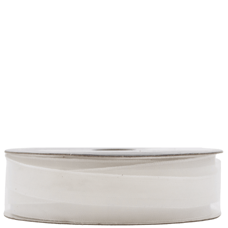 Decoris vitt dekorationsband