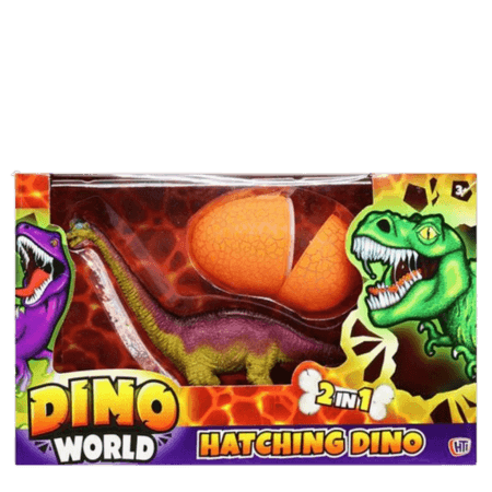 Dino World 2 in 1 Hatching Dinosaur Assorted