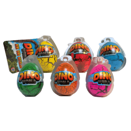 Dino World Dinosaurieägg - blandade