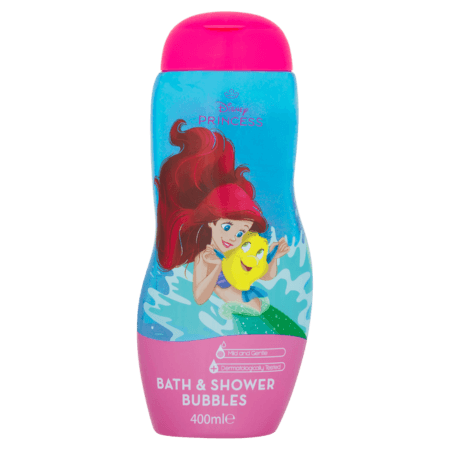 Disney Princess Bad– och Duschbubblor – 400 ml