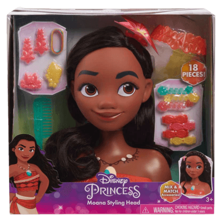 Disney Princess Moana Stylinghuvud Lekset