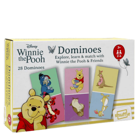 Disney Winnie the Pooh Shuffle Dominoes Game