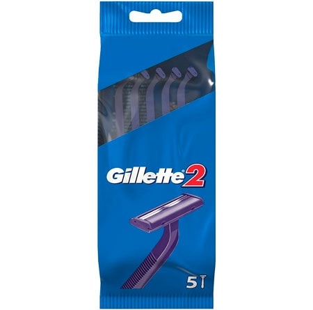 Gillette 2 Skrapor för engångsbruk - 5 st