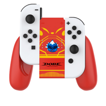 DOBE Laddningsgrepp för Nintendo Switch & OLED Röd